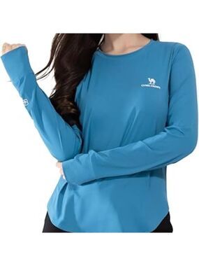 CAMEL CROWN Rash Guard for Women UPF 50+ UV Sun Protection Swim‎ Tops Size XL